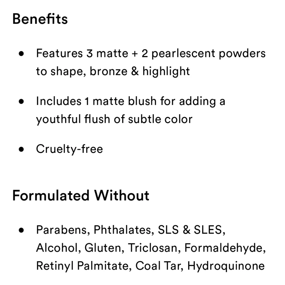 NIB Smashbox Cali Contour Palette